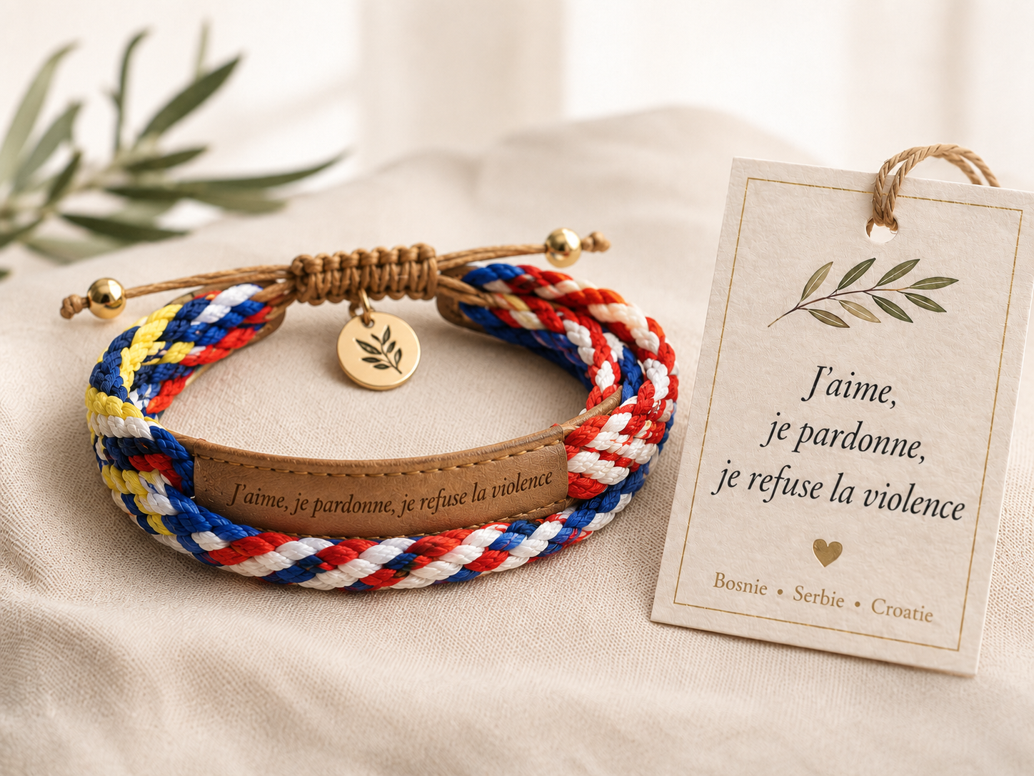 Bracelet Bosnie · Serbie · Croatie
