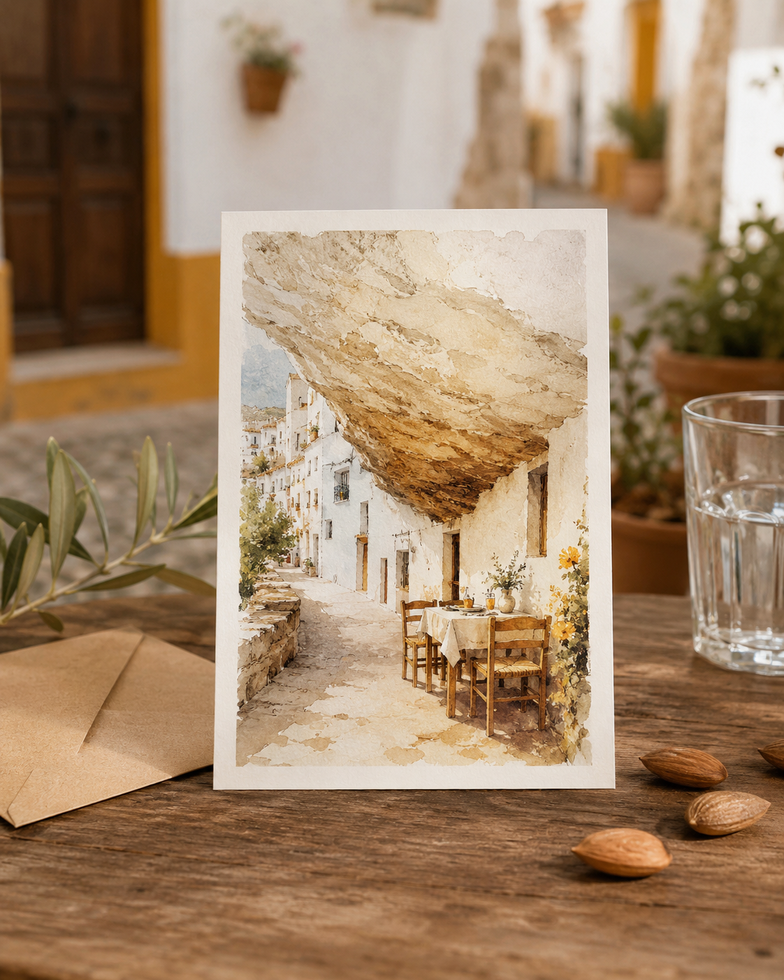 Carte Table ouverte