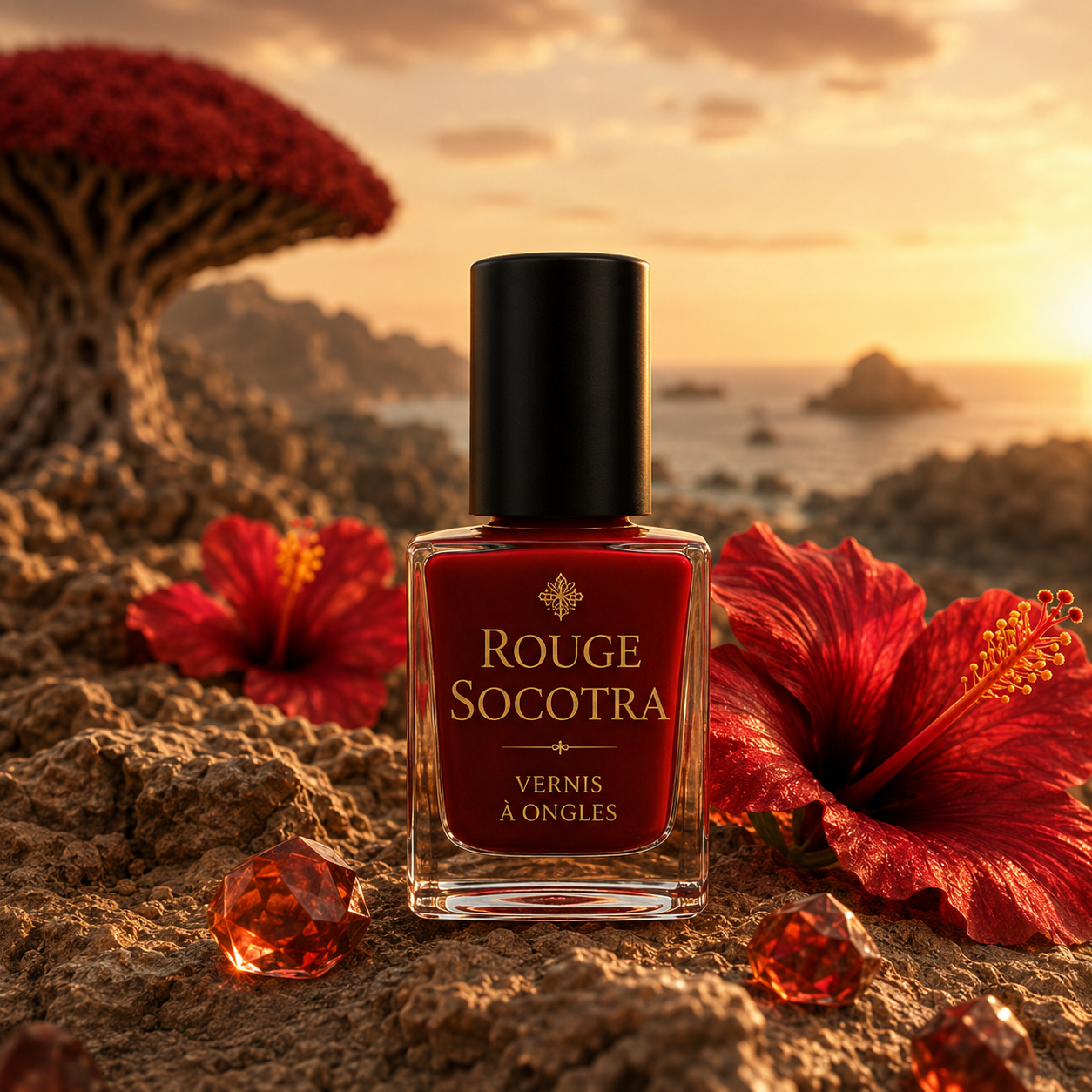 Rouge Socotra — Vernis à ongles