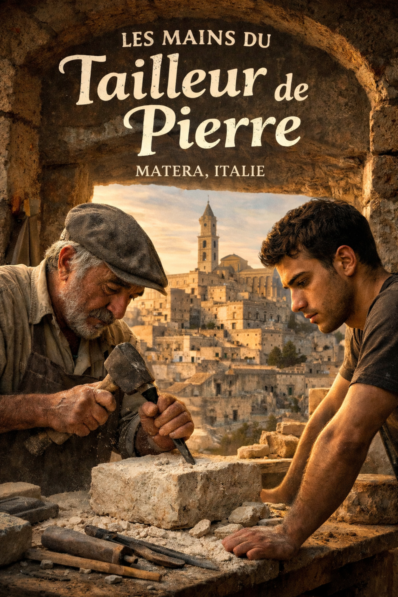 Image de couverture — Les mains du tailleur de pierre