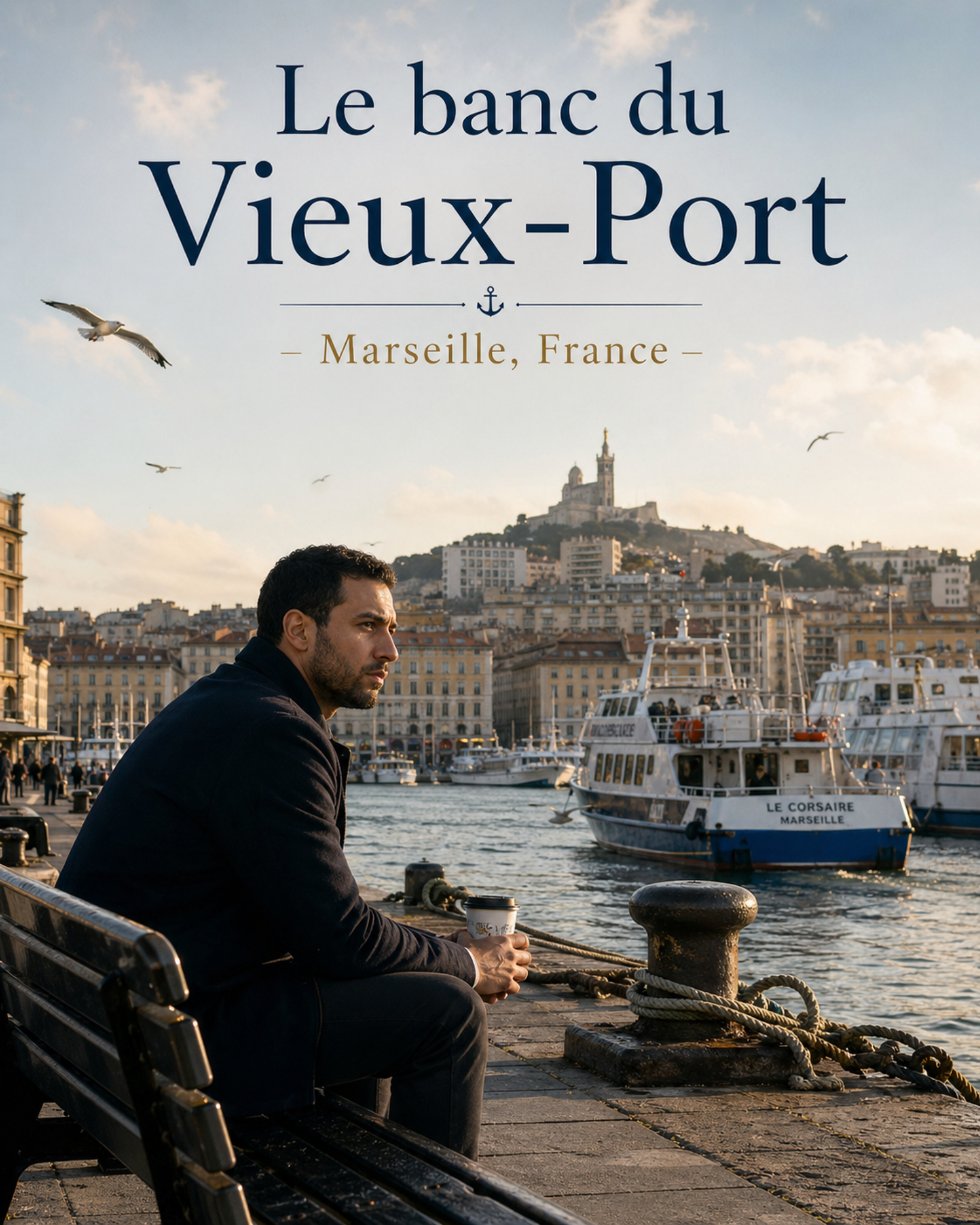 Image de couverture — Le banc du Vieux-Port