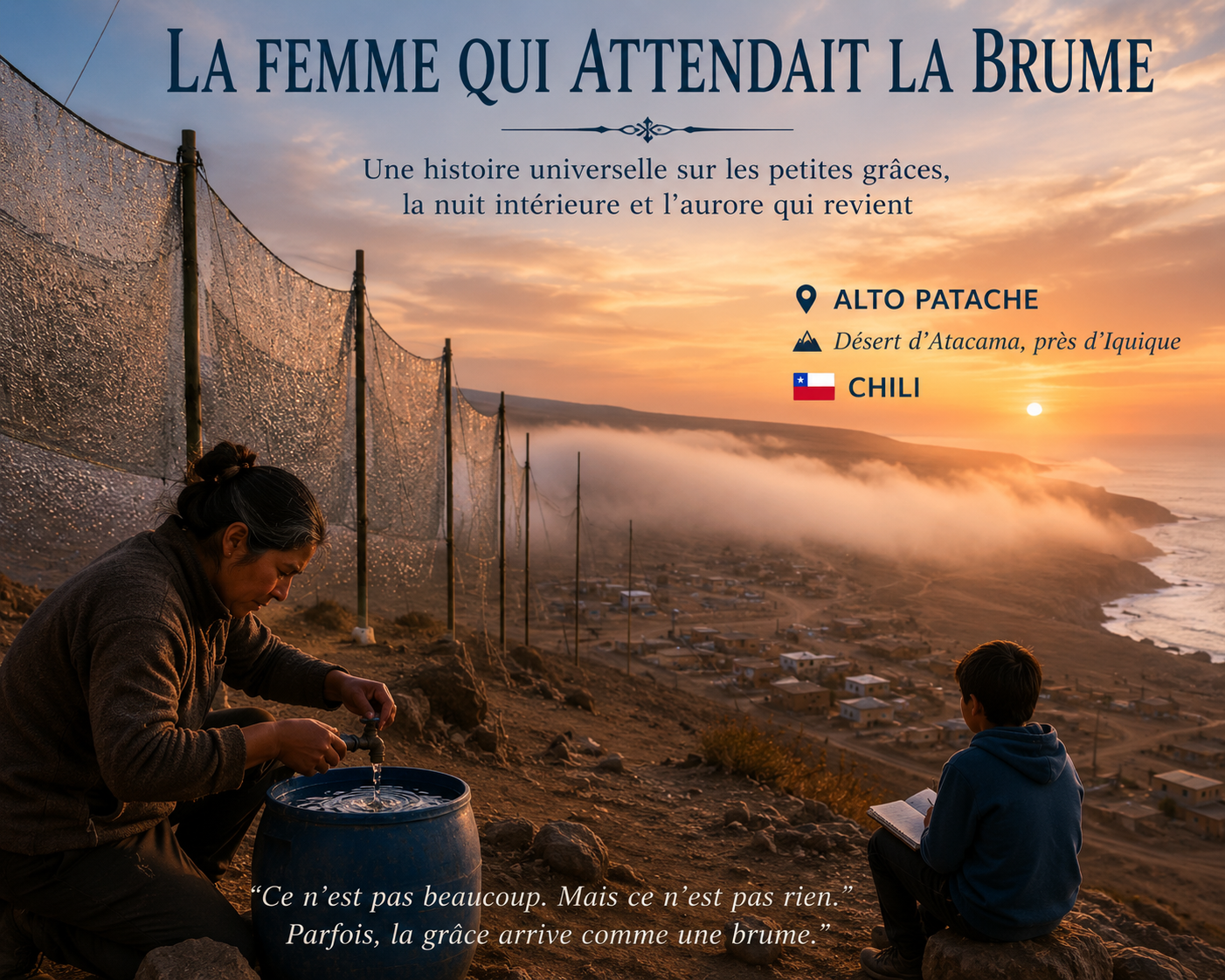 🌫️ La femme qui attendait la brume