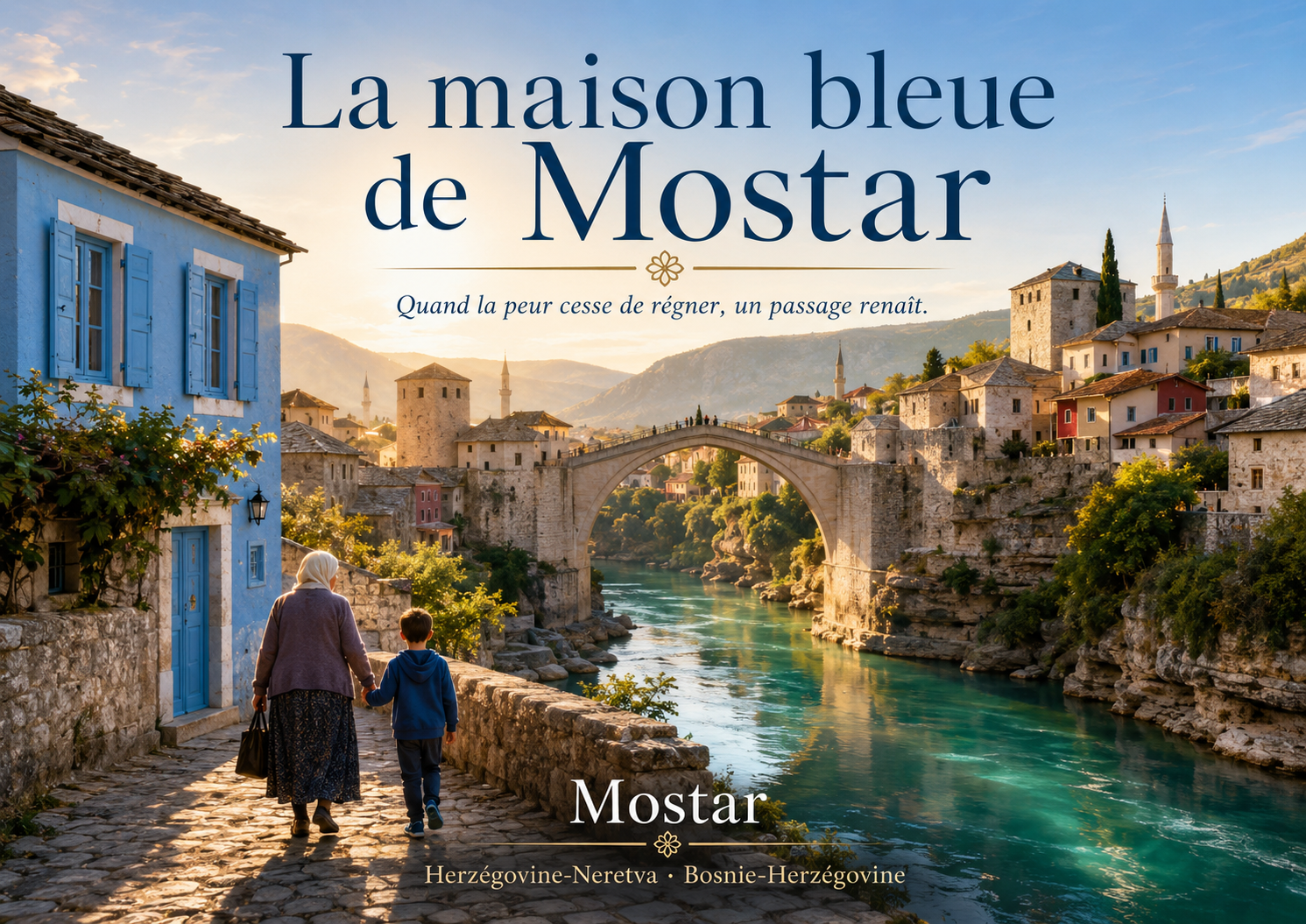🏘️ La maison bleue de Mostar