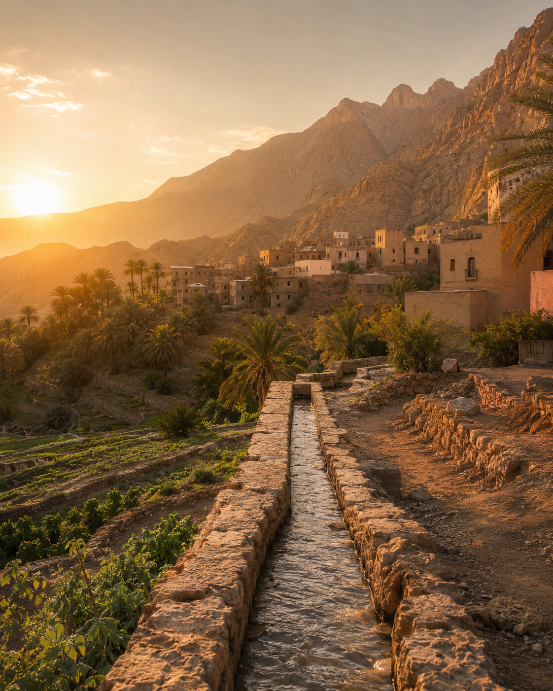 L arrivée de Samira à Misfat Al Abriyeen