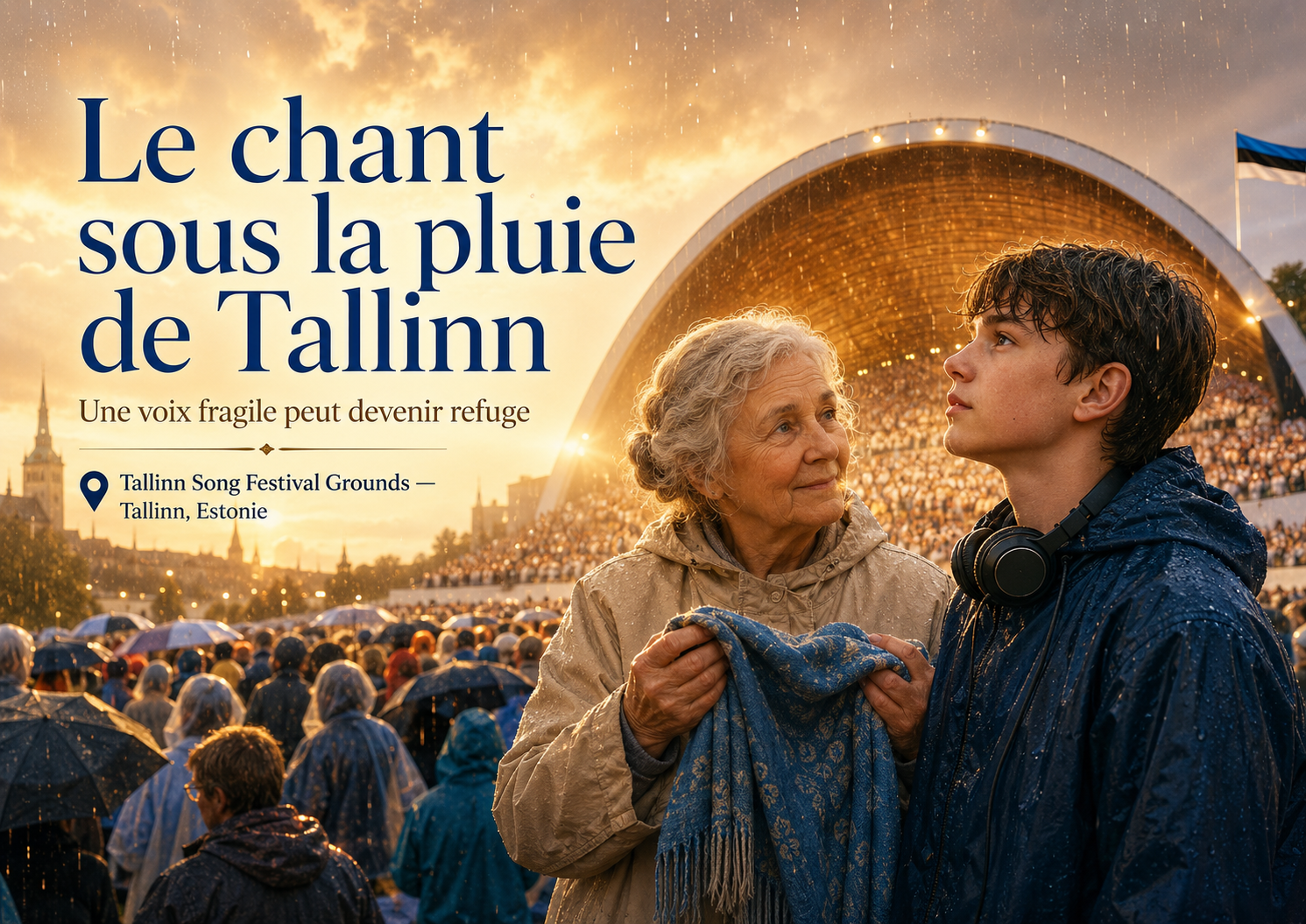 🎶 Le chant sous la pluie de Tallinn