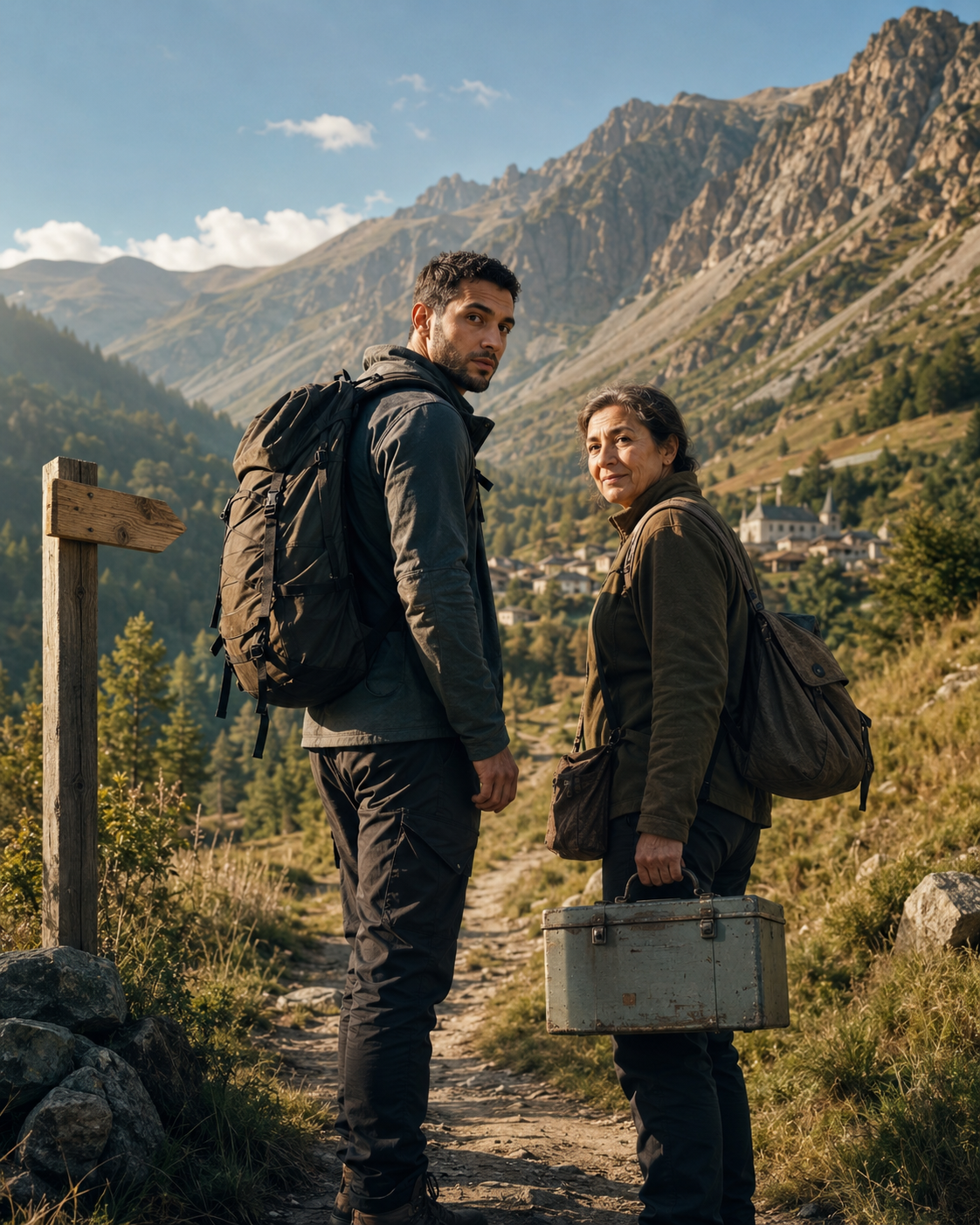 Le départ du sentier vers Dormillouse